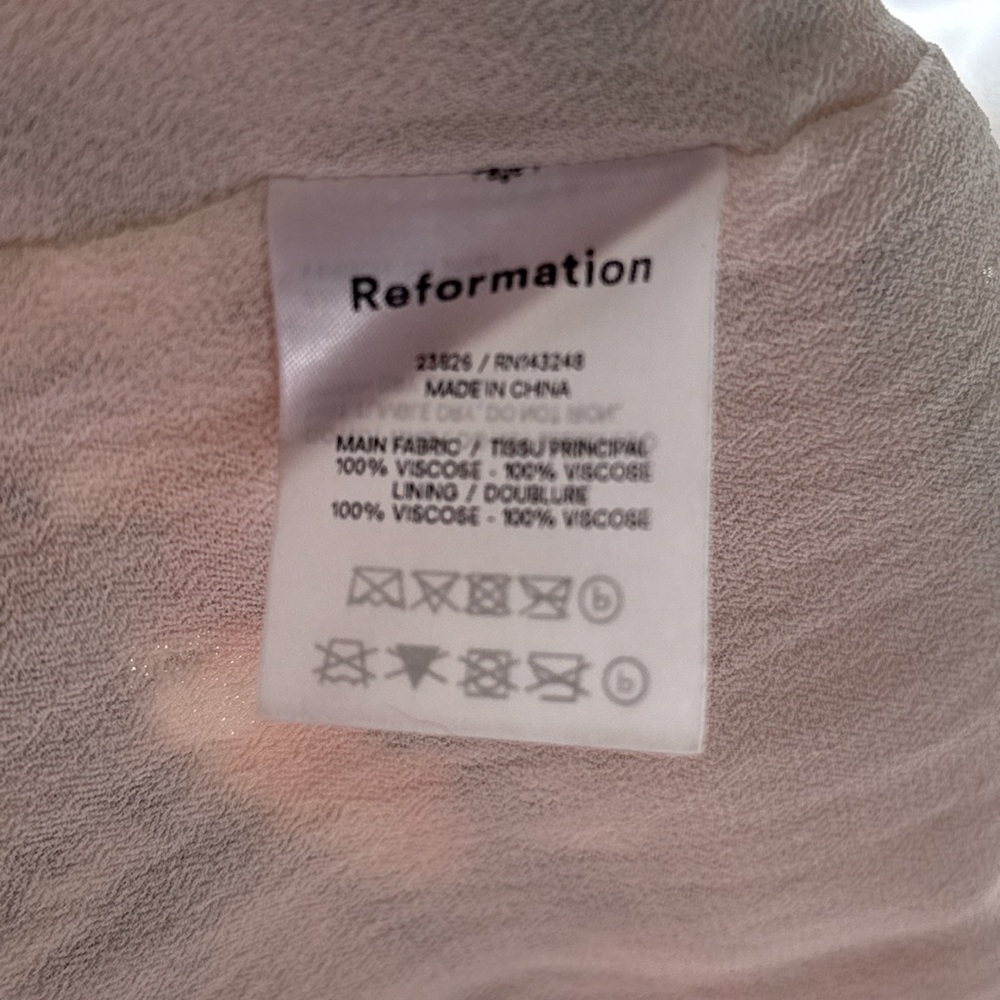 Reformation Kourtney Dress, Color: Countryside - Picture 8 of 8